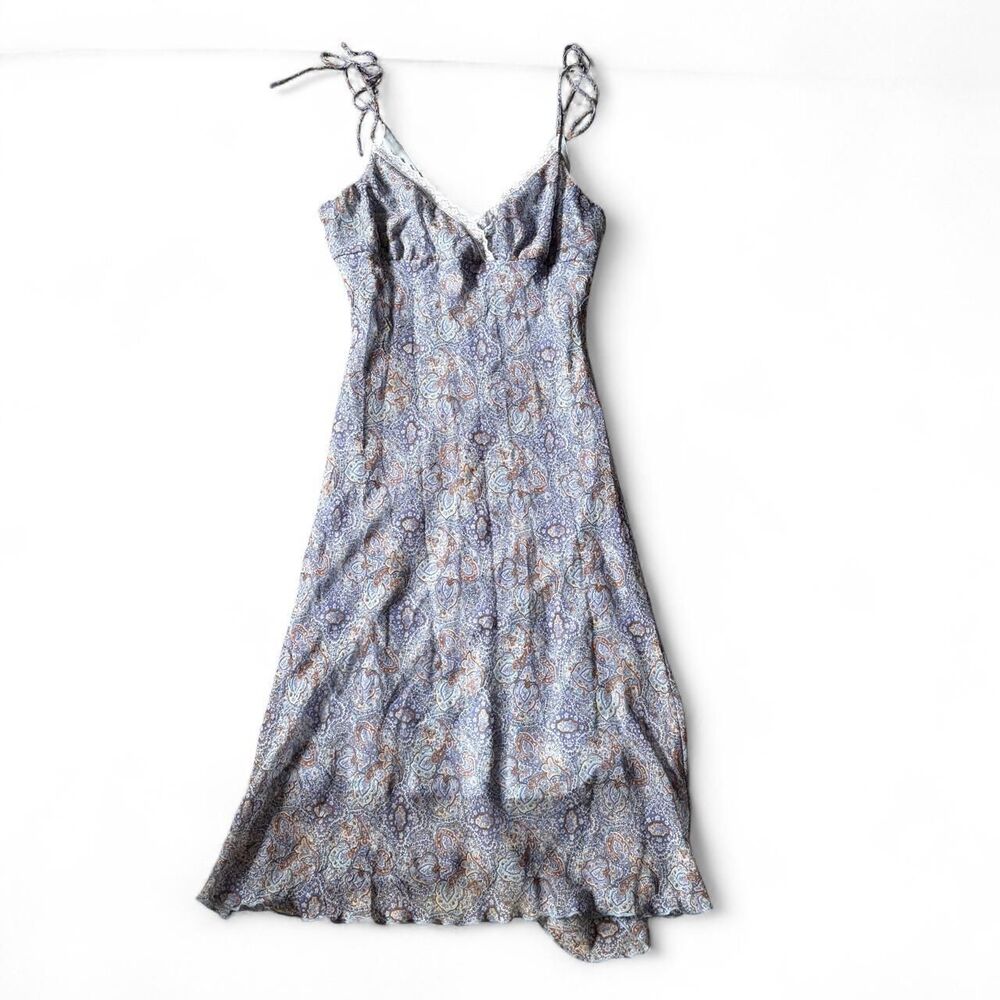 Iz-byer Women's Blue and White Dress